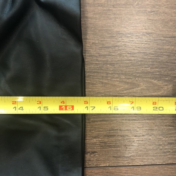 NWT Zara Belted Faux Leather Skirt Size L - Picture 12 of 13